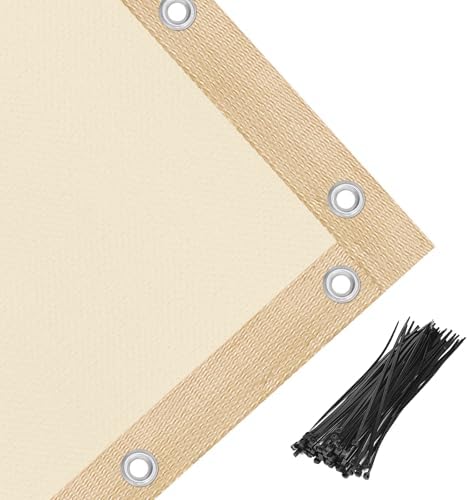 Amagenix 90% Pergola Shade Cover 4' X 14' Sun Shade Cloth - Image 6