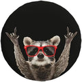 Spare Tire Cover with Funny Red Glasses Raccoon Pattern Wheel Covers 14inch by Unknown