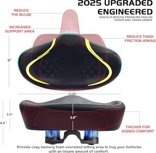 Noseless Bike Seat Cushion for Men & Women - Image 4