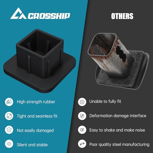 2" Trailer Hitch Cover Tube Cover Plug Cap Rubber, Hitch Cover Fits Class 3 4 5 - Image 5