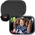 Onco Baby Car Mirror & Window Shade Bundle by Onco