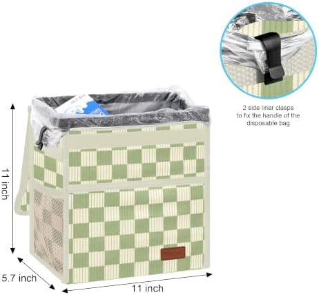 Femuar Leak Proof Car Trash Can - Image 4