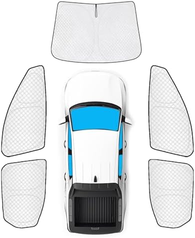 KMF 5pcs Thicken Car Sun Shades by KMF