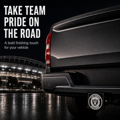 Las Vegas Raiders Trailer Hitch Cover - Image 6