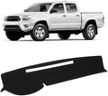 KUST Black Dash Cover for Toyota Tacoma 2005-2015 Pickup Non-Slip Dashboard by KUST