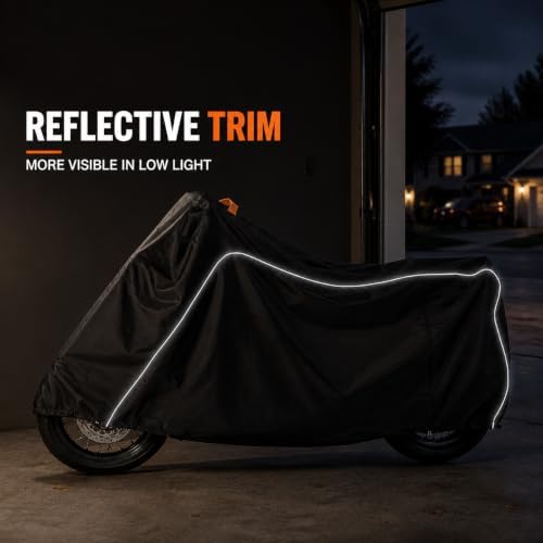 Electric Dirt Bike Cover, Fits 12"-14" Fat Tire E-Bikes, 600D Waterproof - Image 5
