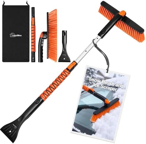 TidyBliss 36” Snow Brush with Ice Scraper by TidyBliss