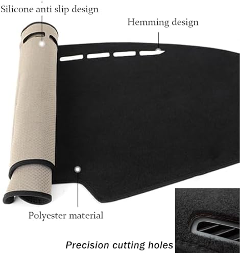 Dashboard Mat Cover for Honda Accord 2018 2019 2020 2021 2022 Nonslip Center - Image 5