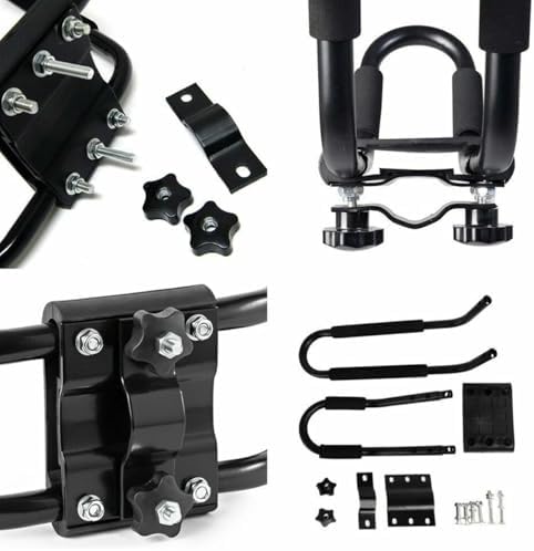 Kayak Roof Rack Carrier for Kayak Surf Board SUV Car J-Bar Rack, Steel 4PCS - Image 5