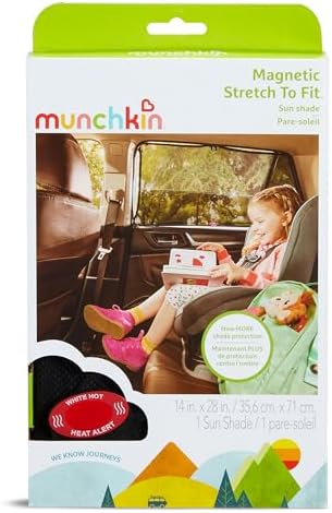 Munchkin® Brica® Magnetic Stretch to Fit™ Car Window Shade - Image 6