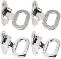 NovelBee 4pcs Stainless Boat Trailer Step, Stainless Folding Step by NovelBee