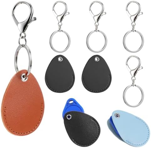 5 Pcs Key Fob Holder, PU Leather Keychain Key Holder by Unknown