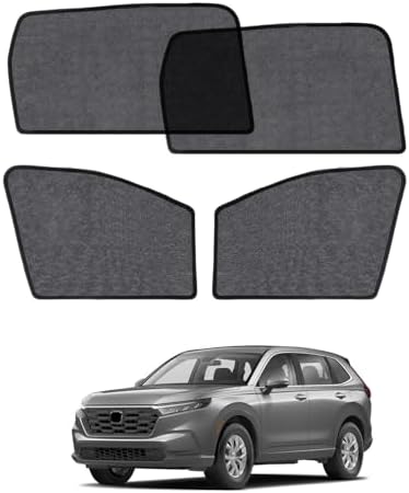 Car Window Shade for Honda CRV 2023-Now, 4 Pack Magnetic Mesh Sun Shades for by Unknown