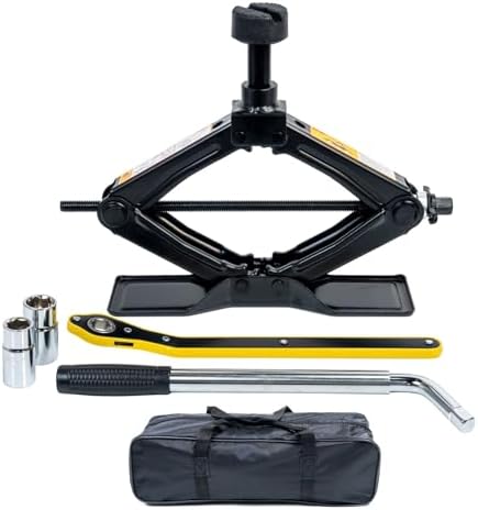 Scissor Jack 1.8 Ton Kit for Car SUV Truck by LEADBRAND