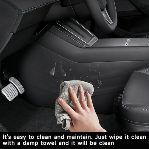 11PCS Carbon Fiber Door Sill Protector Model Y Juniper 2025 2026 8Pcs Door Sill - Image 5
