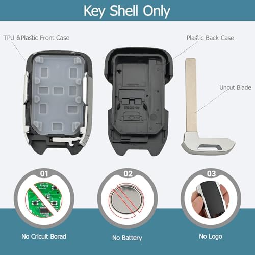 Horande Replacement Key Fob Cover fit - Image 5