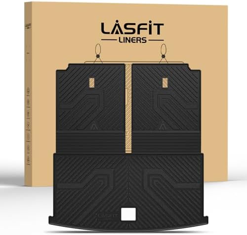 LASFIT Cargo Mat for Volkswagen VW Atlas 2018-2026, All Weather TPE Custom Fit by LASFIT