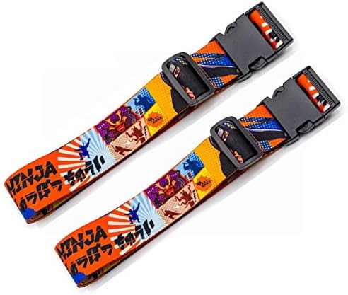 Teeoff Luggage Straps Suitcase Belts Travel Bag Accessories Adjustable 220CM - Image 2
