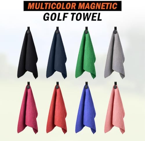 Magnetic Golf Towel for Golf Bags, Carts and Clubs - Image 2