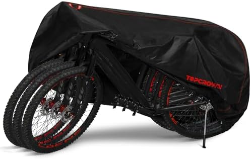 Topcrown Bike Cover Waterproof Outdoor Storage Bicycle Cover by Unknown