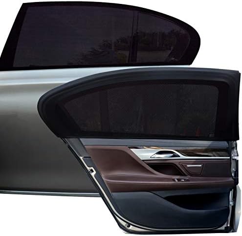 Tevlaphee Car Sunshade Kids, Universal Sun Visor Car Net Sunscreen Baby by Tevlaphee