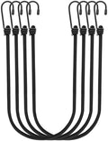 4Pcs Bungee Cords with Hooks, Heavy Duty Outdoor Elastic Bungee Straps by QGEIBBungeecordswithhooks
