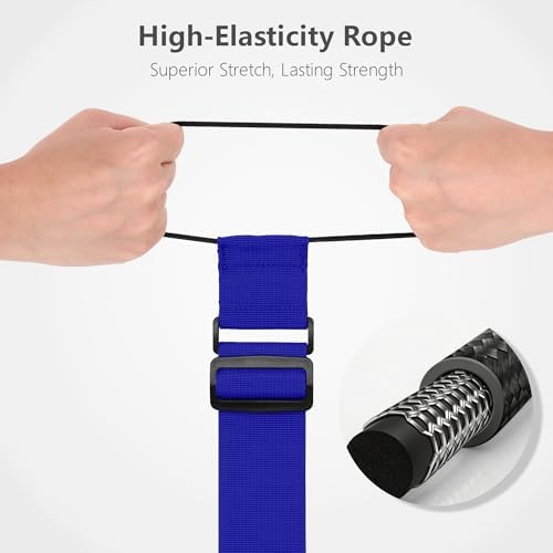 Mayski 4 Pack Adjustable Elastic Luggage Connector Straps - Image 3