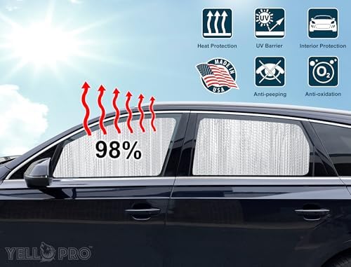 Front Side Sunshade Custom Fit for 2023-2026 Ford F-250 F-350 F-450 - Image 2