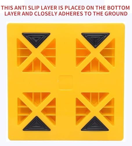 Homeon Wheels 10 Packs Rv/Camper Leveling Blocks, Chocks Anti-Slip Pads Design - Image 5