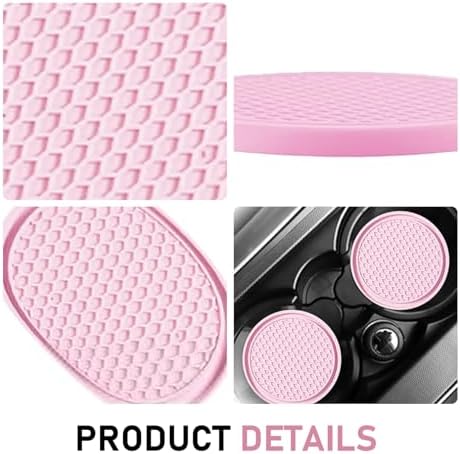 Car Cup Coaster, Universal Non-Slip Cup Holder Coasters - Image 4