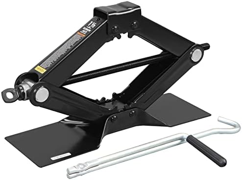 Big RED AT10152BR Torin Steel Scissor Lift Jack Car Kit, 1.5 Ton Capacity by BIGRED