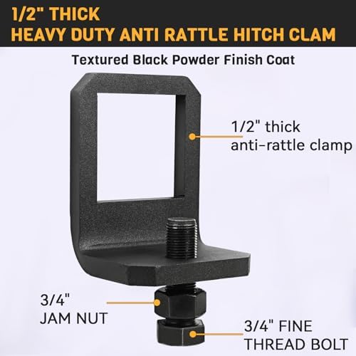 Anti Rattle Hitch Tightener 2.5 Inch, Trailer Hitch Anti Rattle Device - Image 4