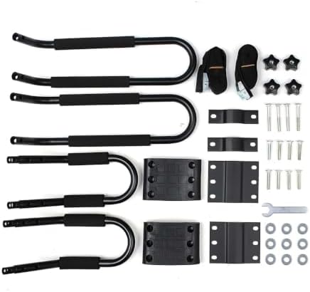 Kayak Roof Rack Carrier for Car Top Cross Bar Mount Holder - Image 3