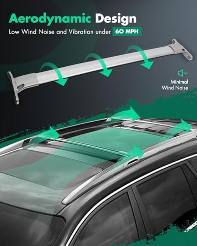 SCITOO Roof Rack crossbars Fit for Buick Enclave 2009-2016, Cargo Carrier Kayak - Image 3