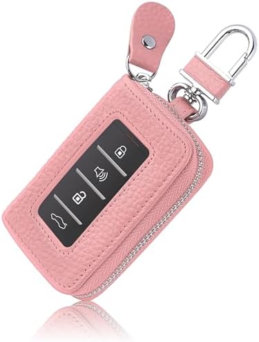 Car Key Fob Case for Replacing Old Key Fob Cover, Genuine Leather Car Key Case by OFBAND