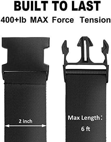 Chelmon Luggage Straps for Suitcases TSA Approved Travel Essentials 8 Pack - Image 2