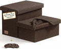 2-Step Wide Dog Stairs 11" H by Fecuria