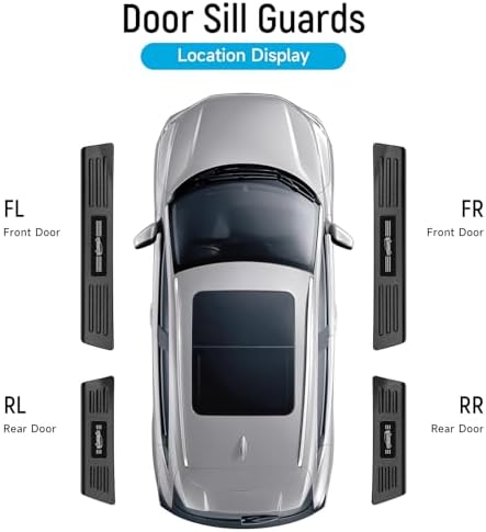 ZZEQYG 4 Pcs Door Sill Protector - Image 5
