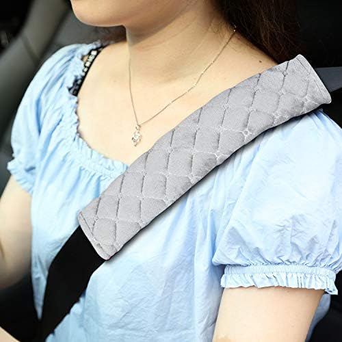 Tatuo 4 Pack Seat Belt Cover Extra Long Soft Pad - Image 3