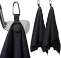Magnetic Golf Towel with Clip, 23.6"x15.7" Large Size by MINGLITAI
