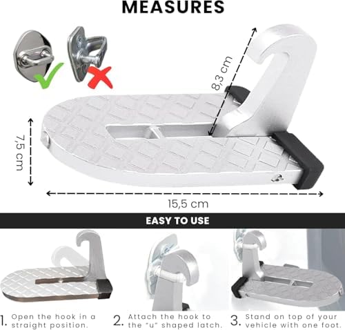 Car Door Pedal for Cupra Terramar 2024 2025 Car Doorstep Foot Folding Pedal Car - Image 7