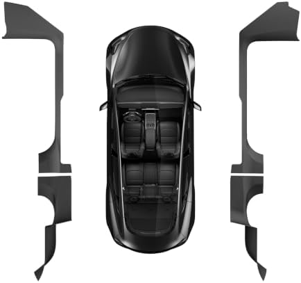 LUCKEASY Front & Rear Door Sill Protectors by LUCKEASY