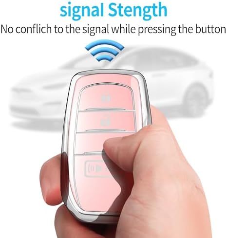 Tukellen for Toyota Key Fob Cover TPU Soft Protective Case for 2022-2026 - Image 5