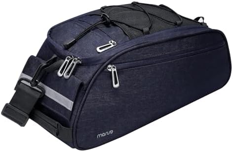 MOSISO Bike Rack Bag, Waterproof Bicycle Trunk Pannier Rear Seat Pouch by MOSISO