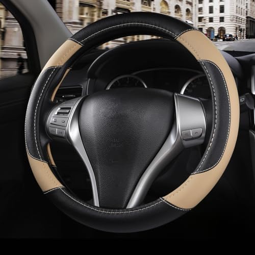 Leather Steering Wheel Cover for Ford F-150 by Szttswamp