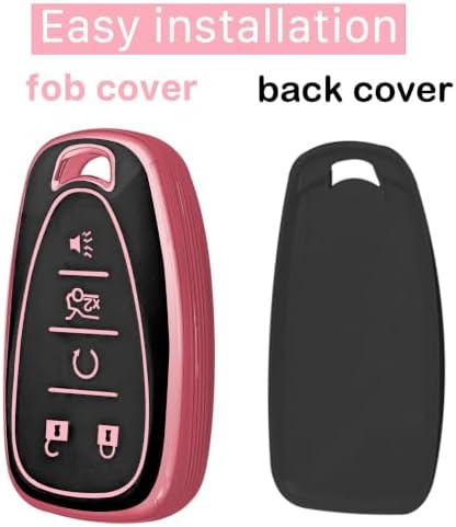 for Chevy Key Fob Cover with Keychain - Image 4