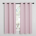 NICETOWN Baby Pink Blackout Curtains by NICETOWN