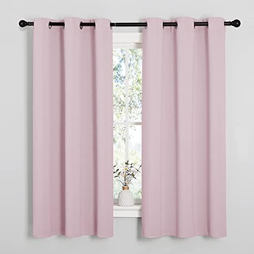 NICETOWN Baby Pink Blackout Curtains by NICETOWN