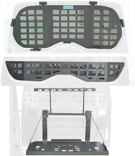 for Land Rover Defender 90/110/130 2020-2025 Tailgate Storage Rack Folding - Image 3