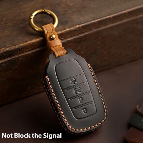 Leather Key Fob Cover, Compatible - Image 3